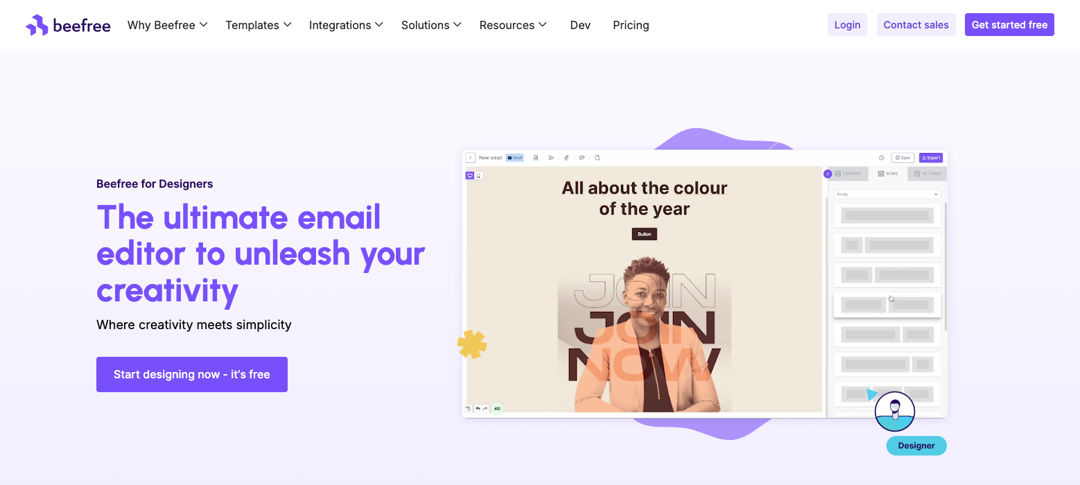 Beefree.io website